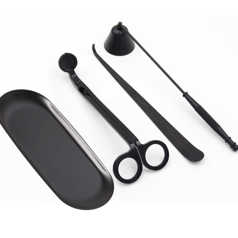 Wick Dipper Tool - 4 stks/set Kaarsenlont Trimmer Schaar Brandblusser