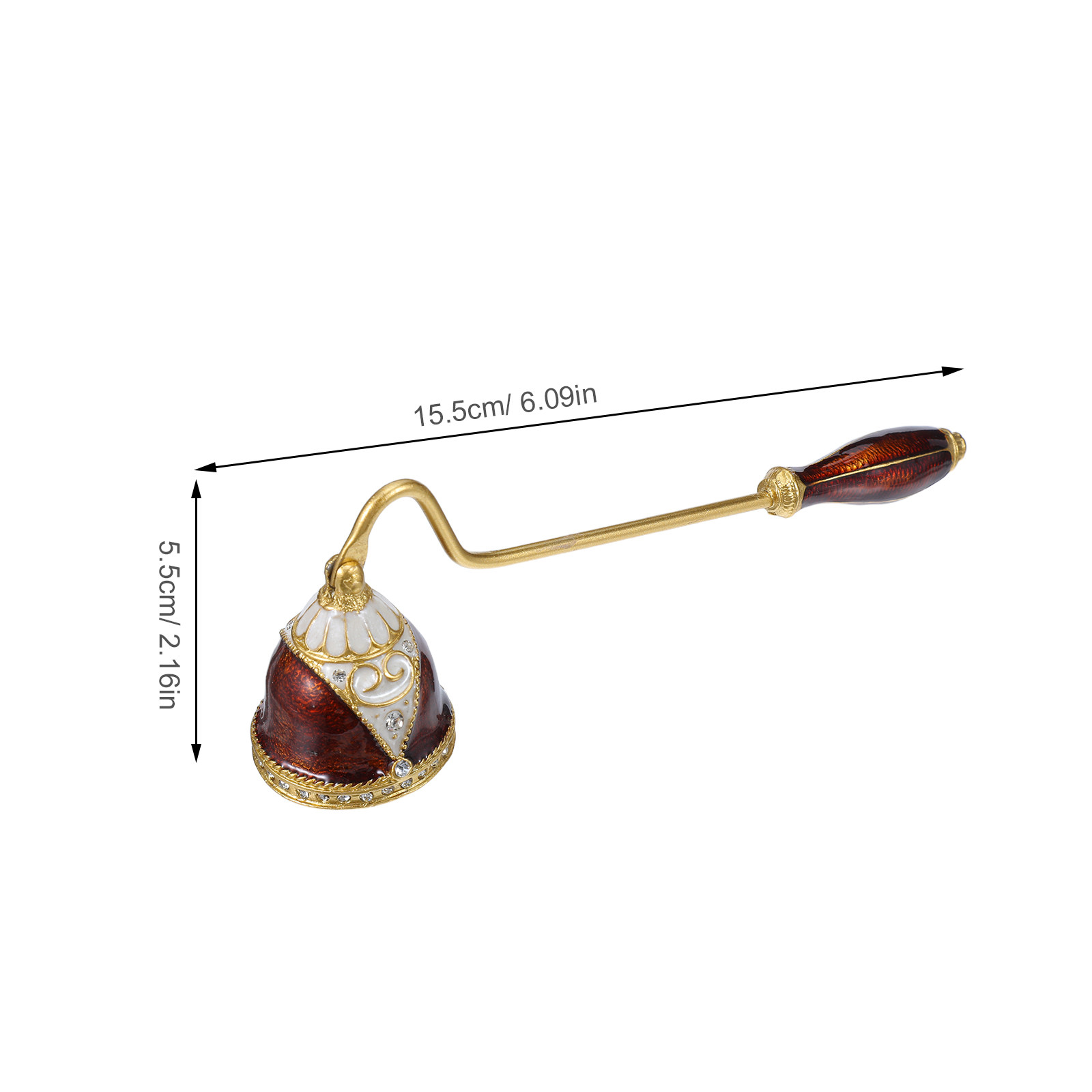 Bell Snuffer Zinklegering Emai - Wick Dipper Tool recensie en prijs
